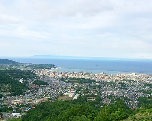 天狗山から見える風景