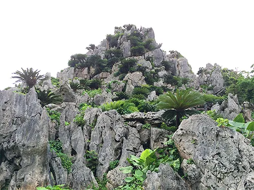 壮大な悟空岩