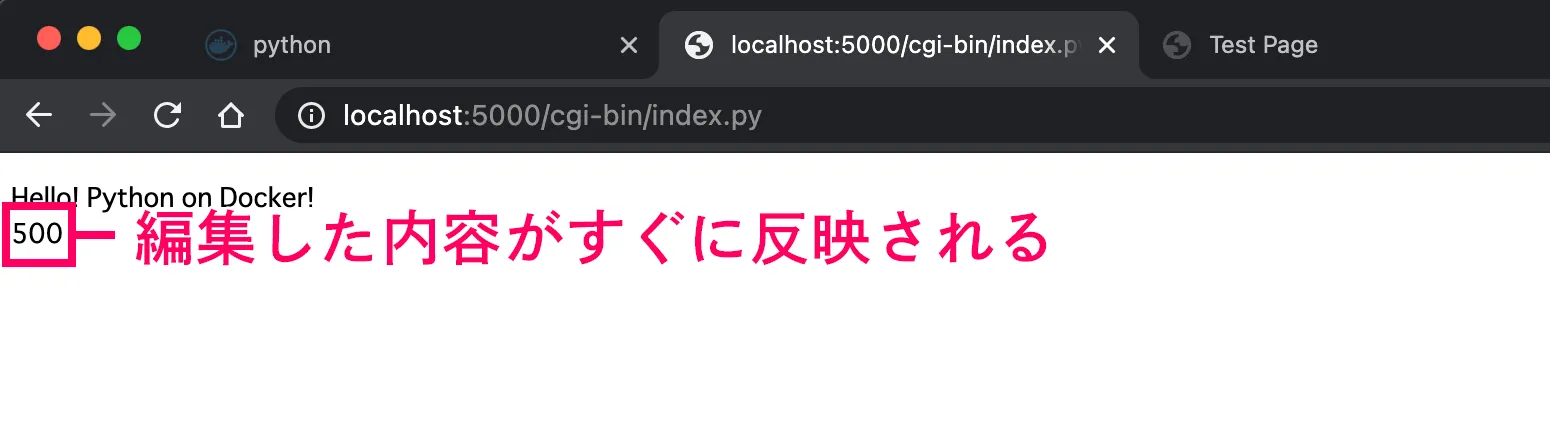 計算結果が出力される