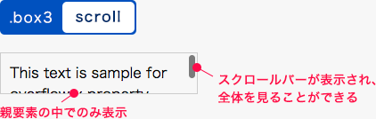 scrollの表示例