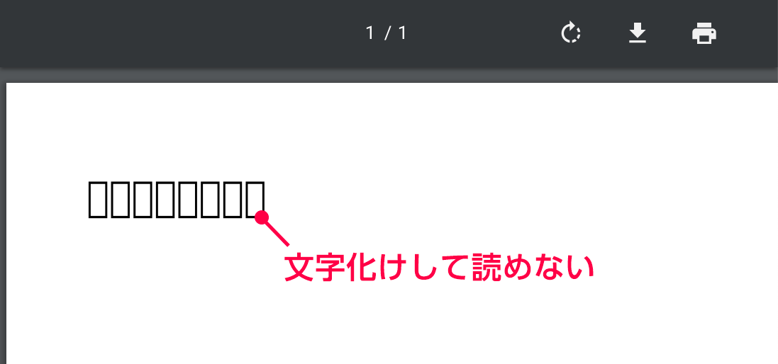 日本語が文字化けして読めない